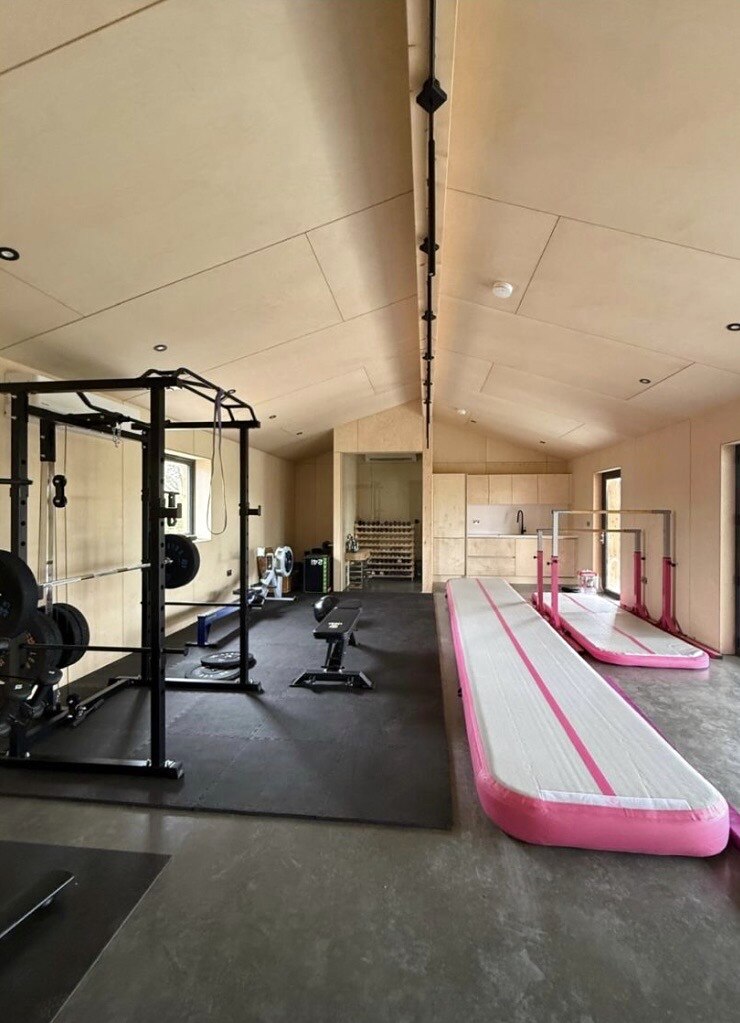 Home gym space, The Birch Room