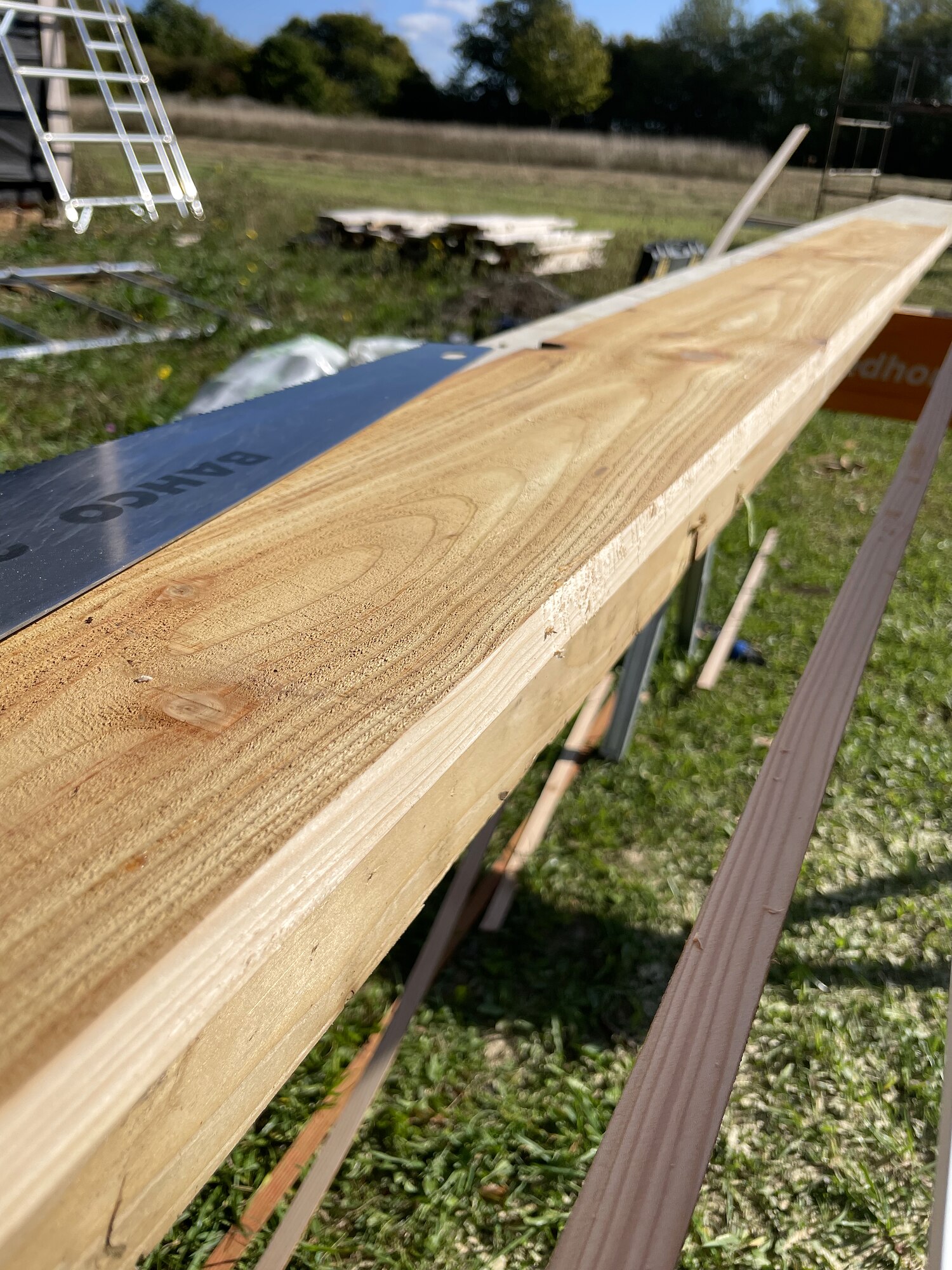 Timber cladding craft detail, Fieldview